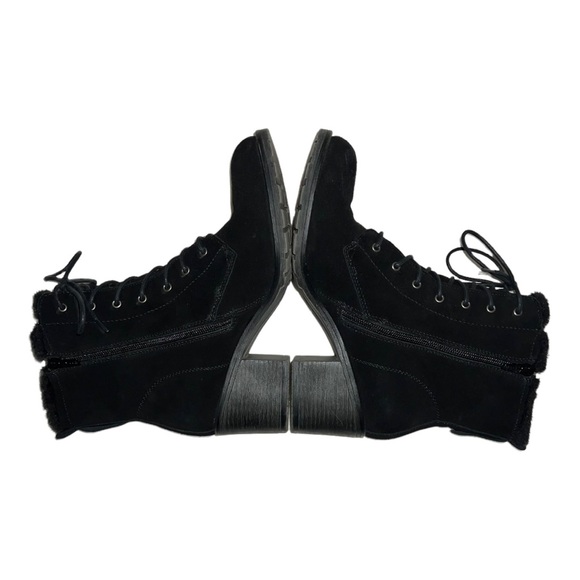 Pure Sole black “Darlin” lace up ankle boot - Picture 2 of 7